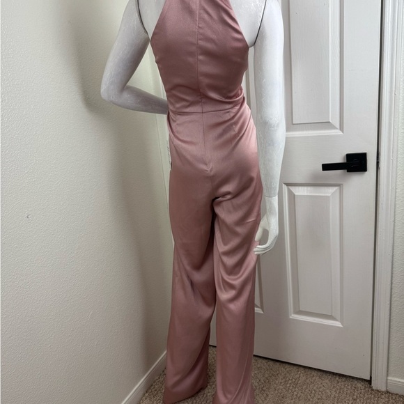 JAYGODFREY Pink Jumpsuit with Flowy Palazzo Style. #337 - Picture 11 of 17